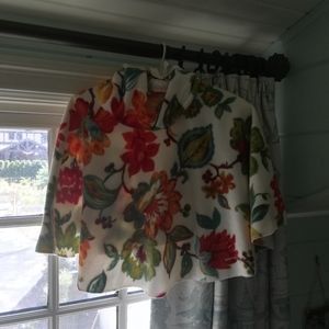 Donated: Fleece hooded cape for 2-4 year olds